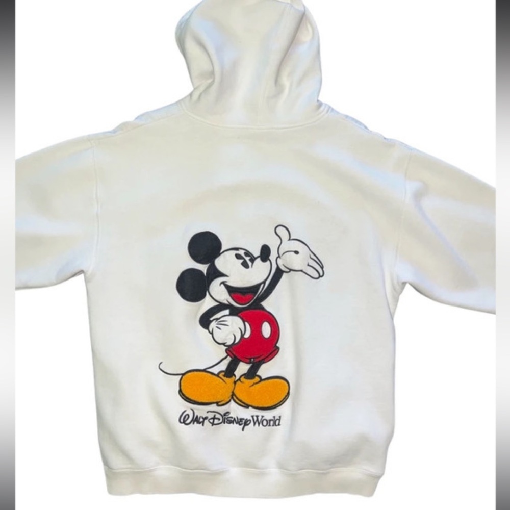 Mickey Mouse Walt Disney World Zip Up Hoodie Sweatshirt